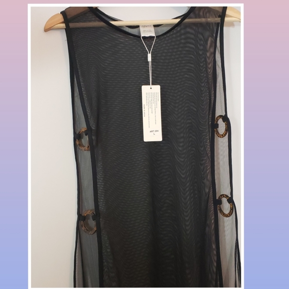 🤎🖤Stylish Swimwear Sheer Bathing suit Cover🖤🤎 - Picture 8 of 8